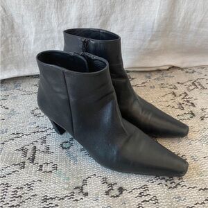 Flattered Black Ankle Boots